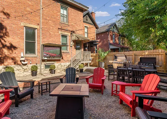 Short North 1br King Bed Fire Pit & Free Parking *