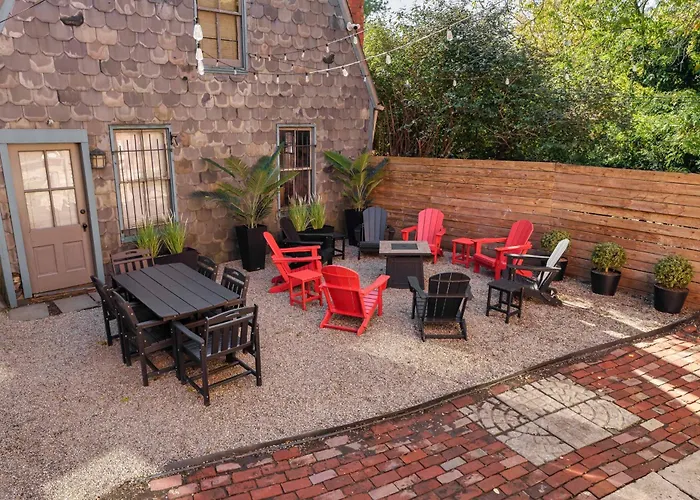Сasa de vacaciones Short North 1br King Bed Fire Pit & Free Parking *